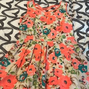 Cute bright summer colors dress